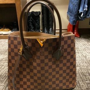 Louis Vuitton V Gold Tote